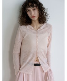 [2026S/S COLLECTION]裾ランダムレースポプリンチュニックシャツ