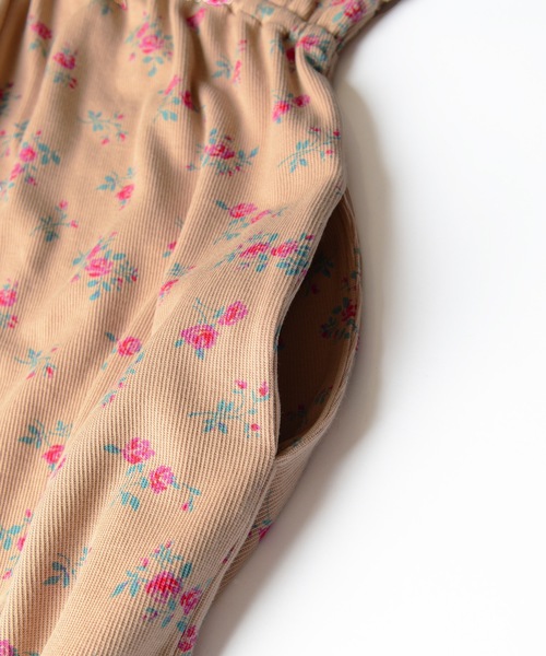 HOLIDAY(ホリデイ)の「SUPER RIB ALL-IN-ONE (FLOWER) スーパーリブオールインワン (フラワー)(つなぎ/オールインワン・レディース・ベージュ・ONE SIZE)」の5枚目の写真