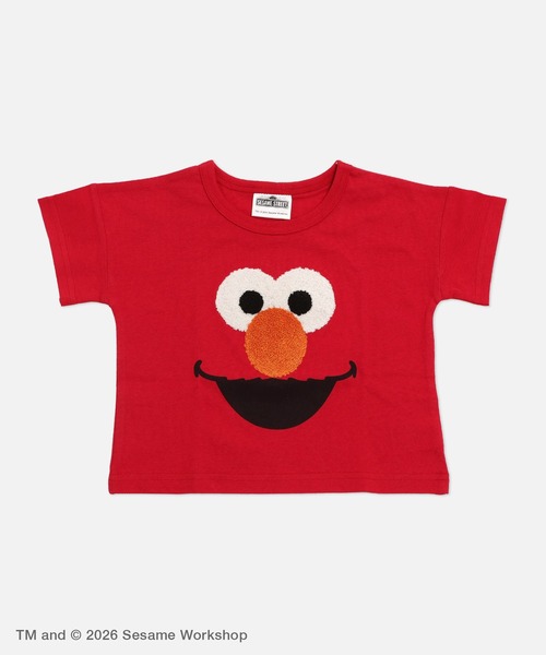 SESAME STREET(セサミストリート)の「〈セサミストリート〉半袖Tシャツ(Tシャツ/カットソー・キッズ・ブルー/レッド・90cm/100cm/110cm/120cm/130cm/140cm)」の3枚目の写真