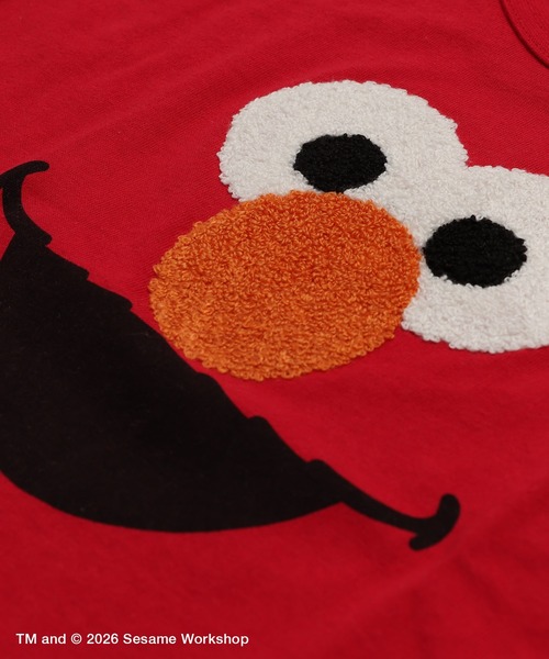SESAME STREET(セサミストリート)の「〈セサミストリート〉半袖Tシャツ(Tシャツ/カットソー・キッズ・ブルー/レッド・90cm/100cm/110cm/120cm/130cm/140cm)」の6枚目の写真