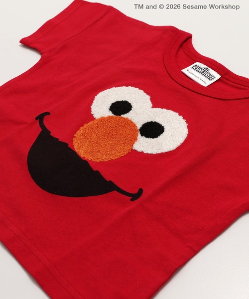 SESAME STREET(セサミストリート)の「〈セサミストリート〉半袖Tシャツ(Tシャツ/カットソー・キッズ・ブルー/レッド・90cm/100cm/110cm/120cm/130cm/140cm)」の9枚目の写真