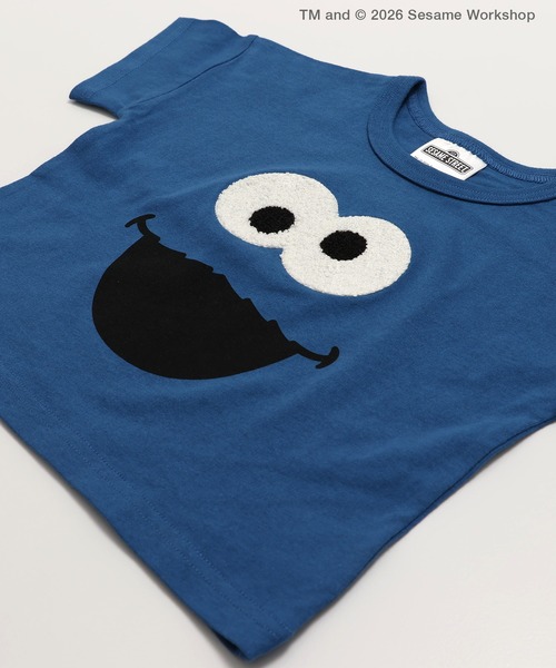 SESAME STREET(セサミストリート)の「〈セサミストリート〉半袖Tシャツ(Tシャツ/カットソー・キッズ・ブルー/レッド・90cm/100cm/110cm/120cm/130cm/140cm)」の10枚目の写真