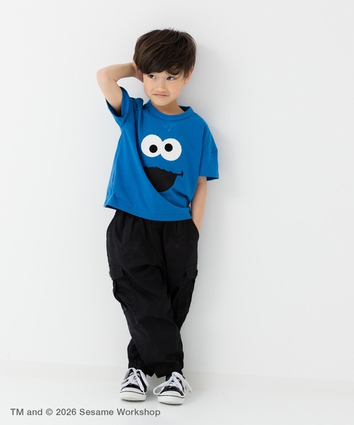 SESAME STREET(セサミストリート)の「〈セサミストリート〉半袖Tシャツ(Tシャツ/カットソー・キッズ・ブルー/レッド・90cm/100cm/110cm/120cm/130cm/140cm)」の11枚目の写真