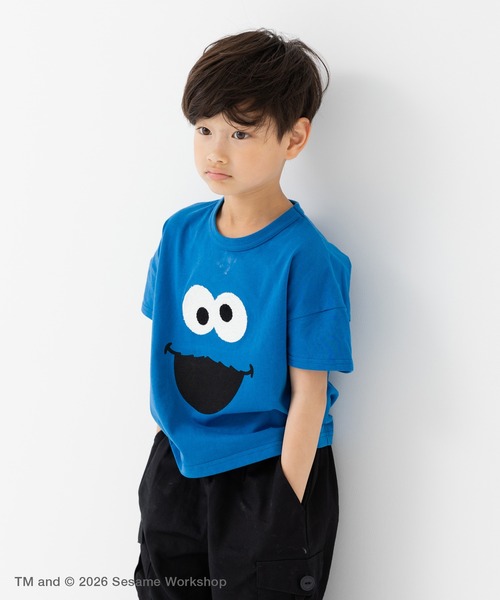 SESAME STREET(セサミストリート)の「〈セサミストリート〉半袖Tシャツ(Tシャツ/カットソー・キッズ・ブルー/レッド・90cm/100cm/110cm/120cm/130cm/140cm)」の12枚目の写真