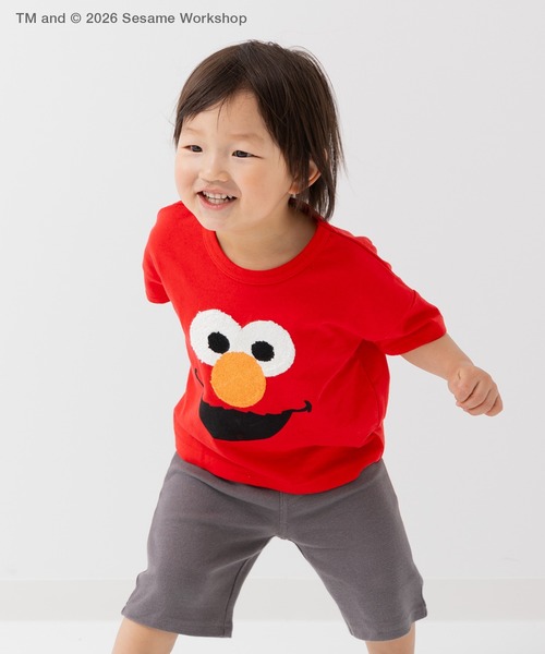 SESAME STREET(セサミストリート)の「〈セサミストリート〉半袖Tシャツ(Tシャツ/カットソー・キッズ・ブルー/レッド・90cm/100cm/110cm/120cm/130cm/140cm)」の15枚目の写真