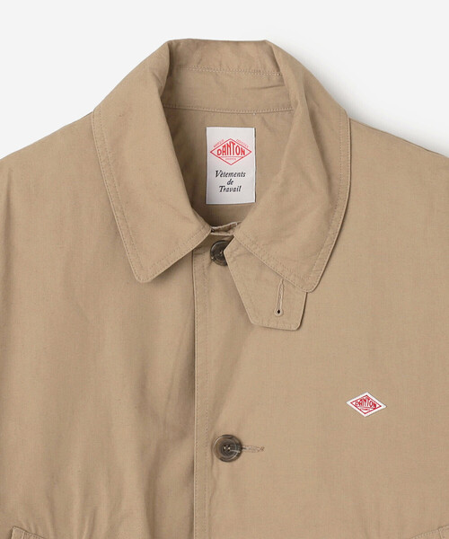 DANTON(ダントン)の「DANTON | コットンリネン ワークジャケット MEN(カバーオール・メンズ・ベージュ系その他/ダークネイビー・40/42/38)」の5枚目の写真