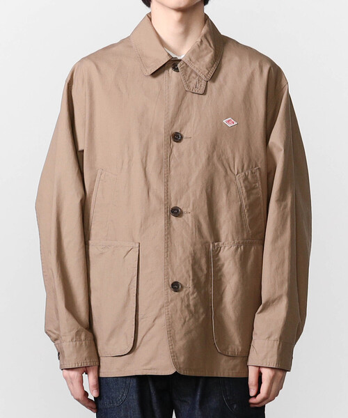 DANTON(ダントン)の「DANTON | コットンリネン ワークジャケット MEN(カバーオール・メンズ・ベージュ系その他/ダークネイビー・40/42/38)」の13枚目の写真