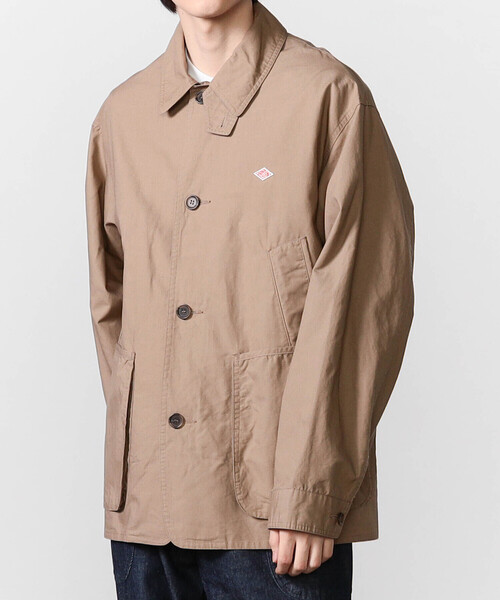 DANTON(ダントン)の「DANTON | コットンリネン ワークジャケット MEN(カバーオール・メンズ・ベージュ系その他/ダークネイビー・40/42/38)」の16枚目の写真