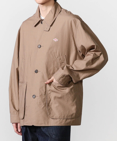 DANTON(ダントン)の「DANTON | コットンリネン ワークジャケット MEN(カバーオール・メンズ・ベージュ系その他/ダークネイビー・40/42/38)」の17枚目の写真