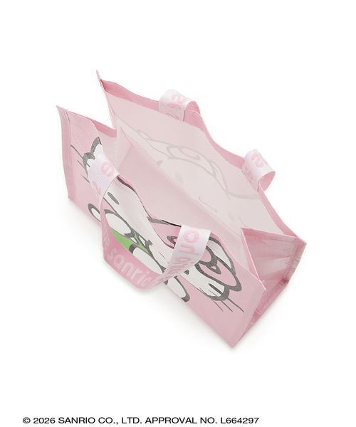 sanrio house（サンリオハウス）の「sanrio house ショッピングバッグS（エコバッグ/サブバッグ・レディース・ピンク/ライトブルー・F）」の7枚目の写真