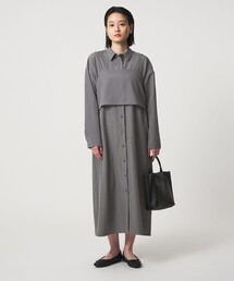キャミレイヤード シャツワンピース ‐セットアイテム‐<A DAY IN THE LIFE>