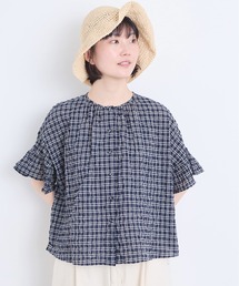 大人気♡アトリエドゥサボン チェック柄 シャツ ブラウス l'atelier du savon｜アトリエ ドゥ サボンのシャツ/ブラウス