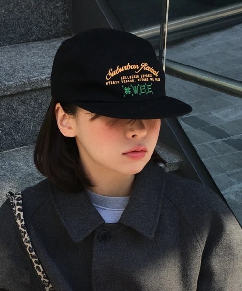 Vipoa（ヴィポア）の「ベースボールロゴキャップ（キャップ・レディース・チェック/レッド/ブラック・ONE SIZE）」の2枚目の写真