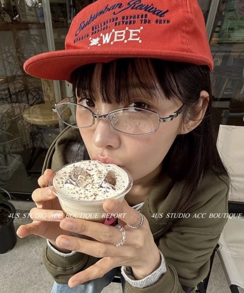 Vipoa（ヴィポア）の「ベースボールロゴキャップ（キャップ・レディース・チェック/レッド/ブラック・ONE SIZE）」の10枚目の写真