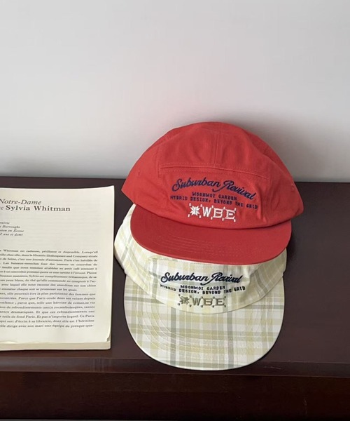 Vipoa（ヴィポア）の「ベースボールロゴキャップ（キャップ・レディース・チェック/レッド/ブラック・ONE SIZE）」の7枚目の写真