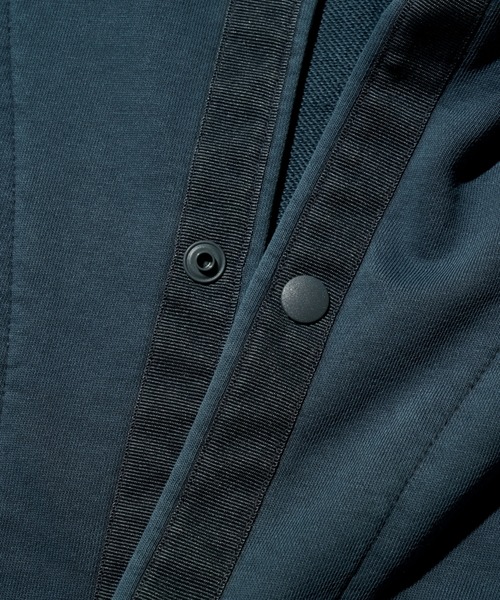 STONEMASTER(ストーンマスター )の「PIGMENT COTTON SWEAT CARDIGAN|ピグメントコットンスウェットカーディガン(カーディガン/ボレロ・メンズ・ベージュ系その他/ブルー系その他・XL/M/S/L)」の8枚目の写真