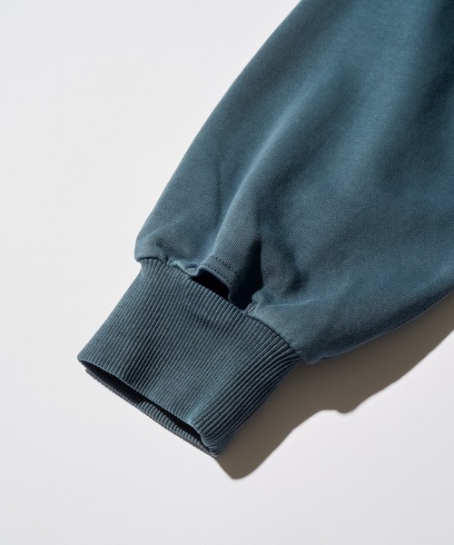 STONEMASTER(ストーンマスター )の「PIGMENT COTTON SWEAT CARDIGAN|ピグメントコットンスウェットカーディガン(カーディガン/ボレロ・メンズ・ベージュ系その他/ブルー系その他・XL/M/S/L)」の5枚目の写真