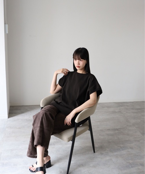 model：164cm. 着用サイズ：FREE