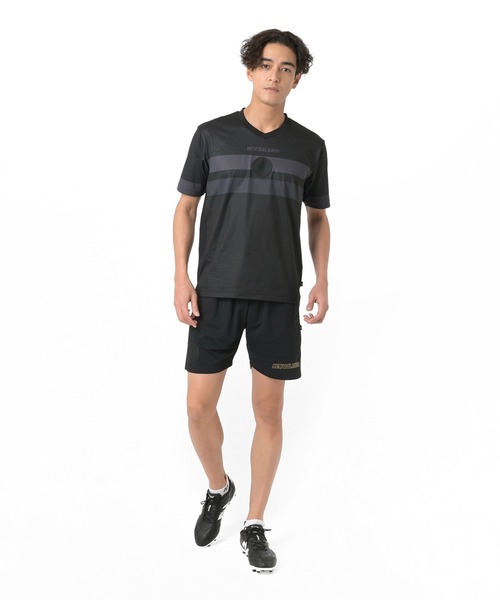 NEW BALANCE(ニューバランス)の「コットンライク ショートスリーブシャツ(Tシャツ/カットソー・メンズ・ホワイト/ブラック・SMALL/MEDIUM/LARGE/X-LARGE/XX-LARGE)」の13枚目の写真