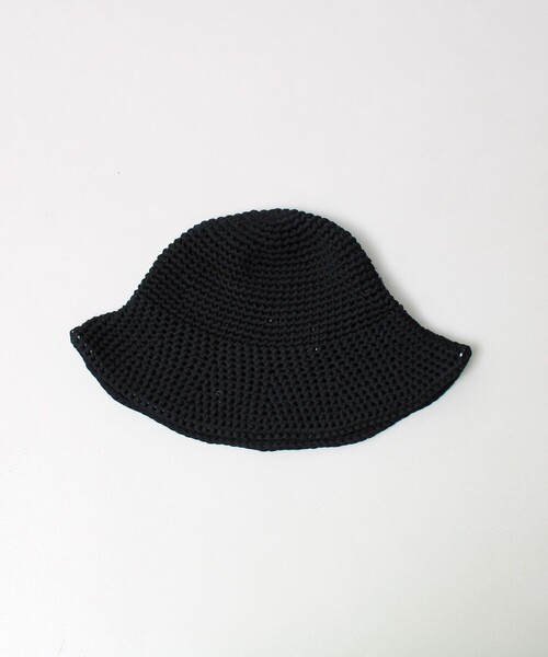 halo commodity(ハロ コモディティー)の「【halo Commodity/ハロ コモディティー】Dry Knit Hat(ハット・メンズ・オフホワイト/チャコールグレー/ブラック・FREE)」の2枚目の写真