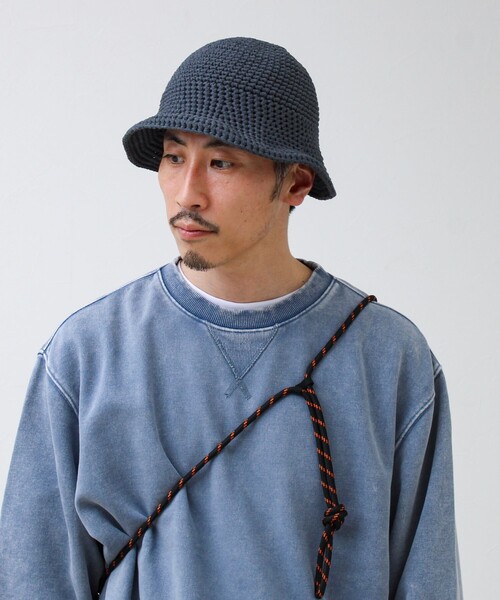 halo commodity(ハロ コモディティー)の「【halo Commodity/ハロ コモディティー】Dry Knit Hat(ハット・メンズ・オフホワイト/チャコールグレー/ブラック・FREE)」の12枚目の写真