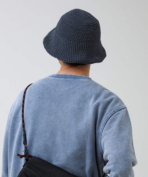 halo commodity(ハロ コモディティー)の「【halo Commodity/ハロ コモディティー】Dry Knit Hat(ハット・メンズ・オフホワイト/チャコールグレー/ブラック・FREE)」の13枚目の写真