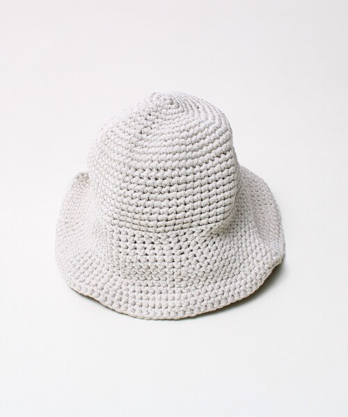 halo commodity(ハロ コモディティー)の「【halo Commodity/ハロ コモディティー】Dry Knit Hat(ハット・メンズ・オフホワイト/チャコールグレー/ブラック・FREE)」の18枚目の写真
