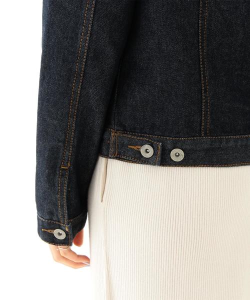 Another Edition(アナザーエディション)の「【WEB店舗限定】デニムGジャケット/ aeBC DNM G-JK(デニムジャケット・レディース・ネイビー/コバルトブルー・MEDIUM/SMALL)」の11枚目の写真