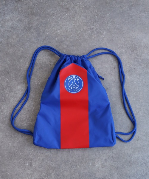 NIKE（ナイキ）の「【NIKE/ナイキ 】×【Paris Saint-Germain/パリサンジェルマン】PSG NK HERITAGE GYM SACK T90/ ヘリテージ ナップサック（バックパック/リュック・メンズ・ブルー・FREE）」の3枚目の写真