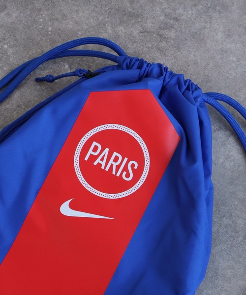 NIKE（ナイキ）の「【NIKE/ナイキ 】×【Paris Saint-Germain/パリサンジェルマン】PSG NK HERITAGE GYM SACK T90/ ヘリテージ ナップサック（バックパック/リュック・メンズ・ブルー・FREE）」の7枚目の写真