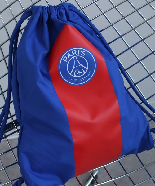 NIKE（ナイキ）の「【NIKE/ナイキ 】×【Paris Saint-Germain/パリサンジェルマン】PSG NK HERITAGE GYM SACK T90/ ヘリテージ ナップサック（バックパック/リュック・メンズ・ブルー・FREE）」の8枚目の写真