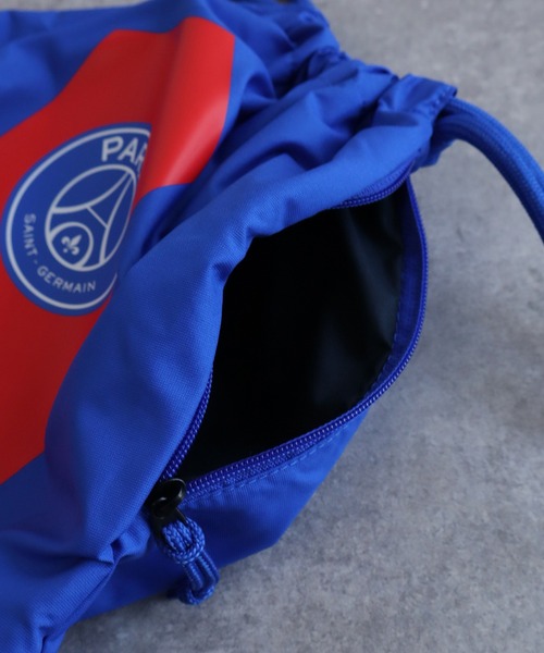 NIKE（ナイキ）の「【NIKE/ナイキ 】×【Paris Saint-Germain/パリサンジェルマン】PSG NK HERITAGE GYM SACK T90/ ヘリテージ ナップサック（バックパック/リュック・メンズ・ブルー・FREE）」の10枚目の写真