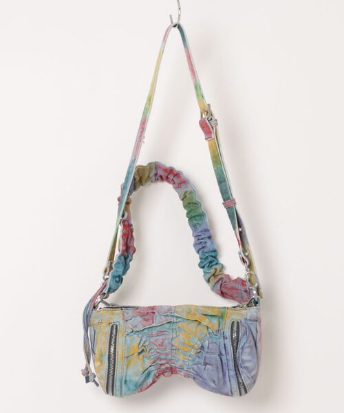 Desigual(デシグアル)の「レインボータイダイプリント×ギャザーハンドルコットンミニクロスボディバッグ(ショルダーバッグ・レディース・マルチ・FREE)」の7枚目の写真