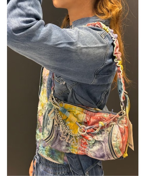 Desigual(デシグアル)の「Rainbow Tie-Dye Print Mini Bag/レインボータイダイプリントミニバッグ(ショルダーバッグ・レディース・マルチ・FREE)」の9枚目の写真