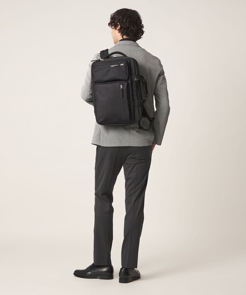 UNITED ARROWS（ユナイテッドアローズ）の「AGS 2WAY バックパック2/リュック（ビジネスバッグ・メンズ・ブラック・FREE）」の22枚目の写真