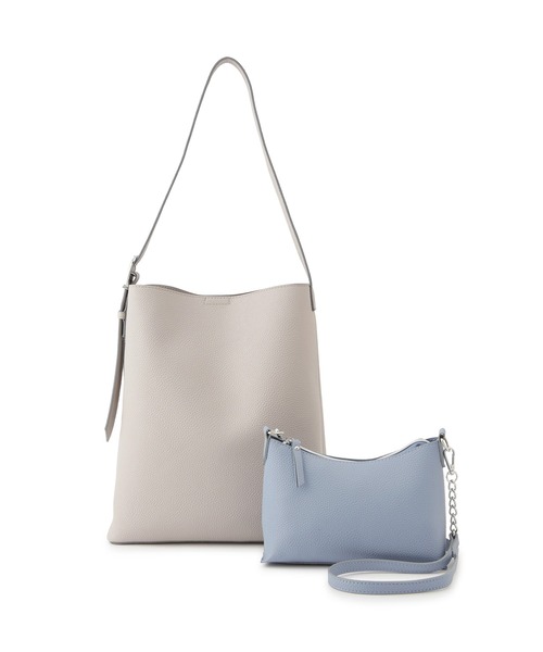 ROPE' PICNIC（ロペピクニック）の「【ちゃんと+かわいい保証】me fit BAG ワンショルダートート＆ミニショルダーバッグ/A4対応（ショルダーバッグ・レディース・ブラウン/ブラック/グレー系その他・FREE）」の8枚目の写真