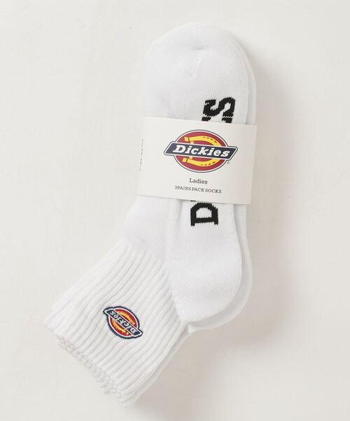 Dickies(ディッキーズ)の「"05"≪Dickies≫3足セット ブランドロゴマーク ロークルーソックス(ソックス/靴下・メンズ・オフホワイト/ブラック・25cm~27cm/23cm~25cm)」の15枚目の写真