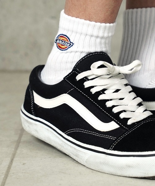 Dickies(ディッキーズ)の「"05"≪Dickies≫3足セット ブランドロゴマーク ロークルーソックス(ソックス/靴下・メンズ・オフホワイト/ブラック・25cm~27cm/23cm~25cm)」の13枚目の写真