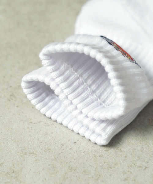 Dickies(ディッキーズ)の「"05"≪Dickies≫3足セット ブランドロゴマーク ロークルーソックス(ソックス/靴下・メンズ・オフホワイト/ブラック・25cm~27cm/23cm~25cm)」の5枚目の写真