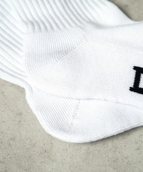 Dickies(ディッキーズ)の「"05"≪Dickies≫3足セット ブランドロゴマーク ロークルーソックス(ソックス/靴下・メンズ・オフホワイト/ブラック・25cm~27cm/23cm~25cm)」の4枚目の写真