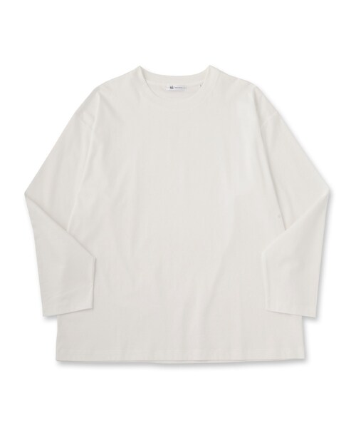 tk.TAKEO KIKUCHI(ティーケータケオキクチ)の「スムースシルケット L/Sカットソー(Tシャツ/カットソー・メンズ・ブラック/ホワイト・03/02/01)」の15枚目の写真