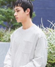 BAYFLOW（ベイフロー）の「【WEB限定】ベーシックポケットロンT / 無地 / ヘビーウェイト（Tシャツ/カットソー）」