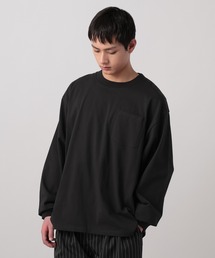 BAYFLOW（ベイフロー）の「【WEB限定】ベーシックポケットロンT / 無地 / ヘビーウェイト（Tシャツ/カットソー）」