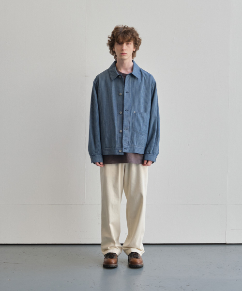 HORLISUN(ホーリーサン)の「Liverty Denim Check Jacket Navy(その他アウター・メンズ・その他・SMALL/MEDIUM/LARGE)」の8枚目の写真