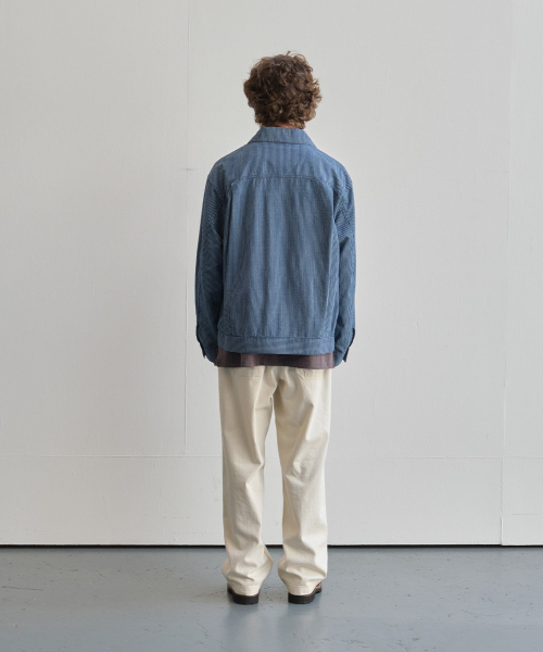 HORLISUN(ホーリーサン)の「Liverty Denim Check Jacket Navy(その他アウター・メンズ・その他・SMALL/MEDIUM/LARGE)」の10枚目の写真