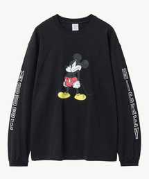 エンガリーミッキー ロングスリーブTシャツ