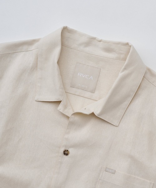 RVCA（ルーカ）の「RVCA メンズ TOKYO VACANCY SHIRT 半袖シャツ 【2026年春夏モデル】（シャツ/ブラウス・メンズ・ブラック系その他/ナチュラル/グレー系その他・MEDIUM/LARGE/X-LARGE/SMALL）」の10枚目の写真