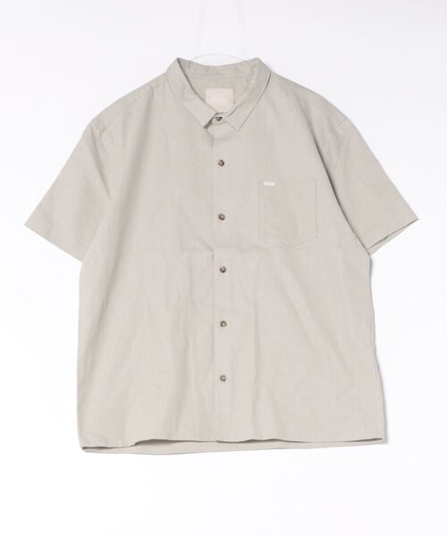 RVCA（ルーカ）の「RVCA メンズ TOKYO VACANCY SHIRT 半袖シャツ 【2026年春夏モデル】（シャツ/ブラウス・メンズ・ブラック系その他/ナチュラル/グレー系その他・MEDIUM/LARGE/X-LARGE/SMALL）」の11枚目の写真