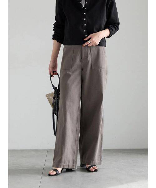 Te chichi（テチチ）の「ベイカーパンツ（その他パンツ・レディース・カーキ/ベージュ/グレー・F）」の2枚目の写真