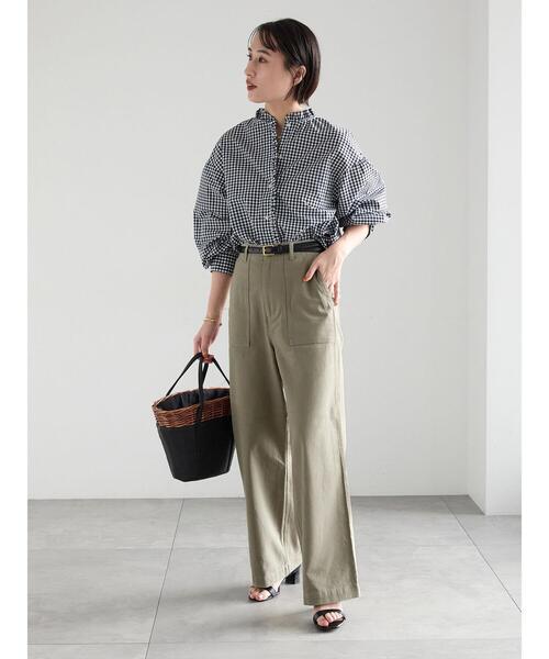 Te chichi（テチチ）の「ベイカーパンツ（その他パンツ・レディース・カーキ/ベージュ/グレー・F）」の12枚目の写真